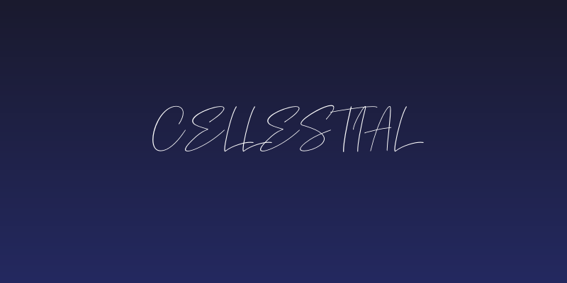 Cellestial Social Header