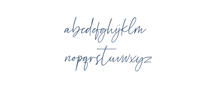 Cellestial Lowercase