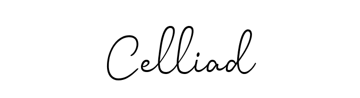 Celliad  font caratteri gratis