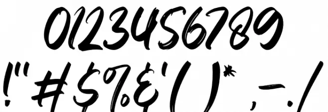 CellineFram Font OTHER CHARS