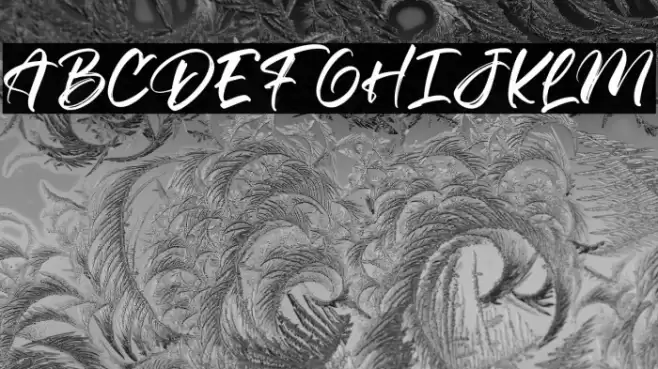 CellineFram Font examples