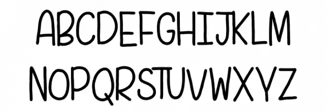 CellineHeylie 字体 大写