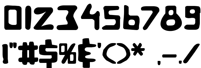 Celluloid Bliss Font OTHER CHARS