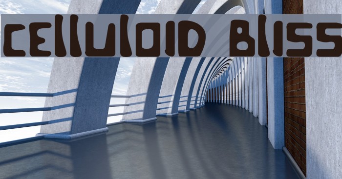 Celluloid Bliss Font examples