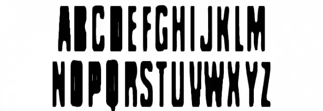 Celofan 字体 大写