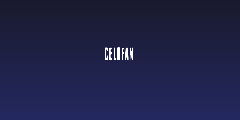 Celofan Social Header