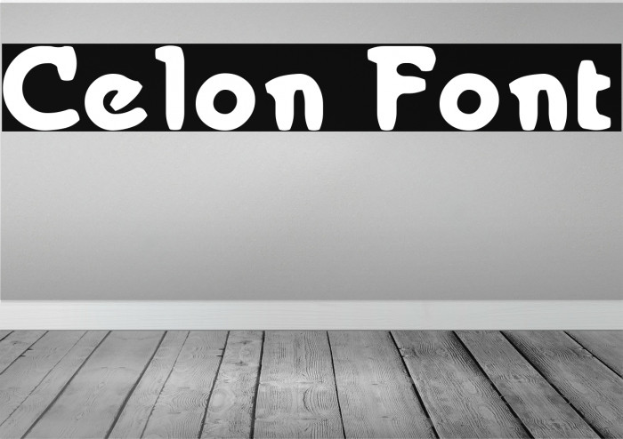 Celon Font examples