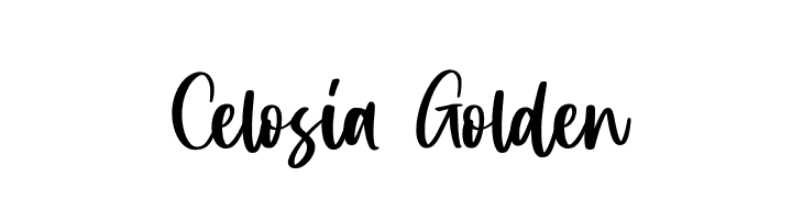 Celosia Golden  Free Fonts Download