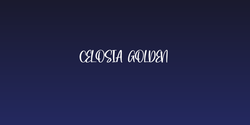 Celosia Golden Social Header