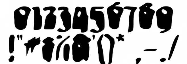 Celovy Font OTHER CHARS