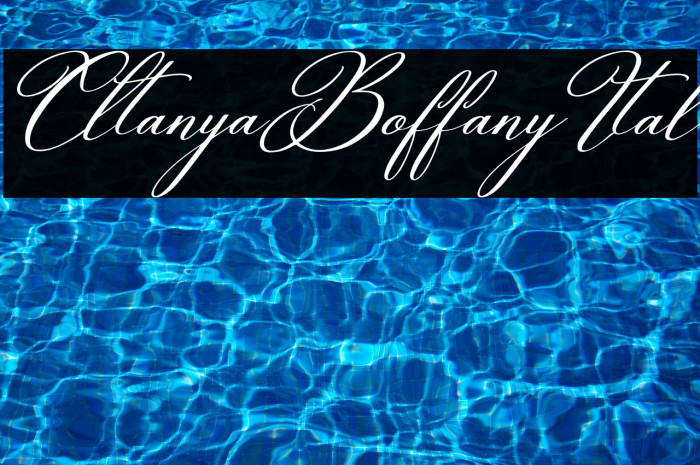 Celtaniya Bioffany Italic Example 3