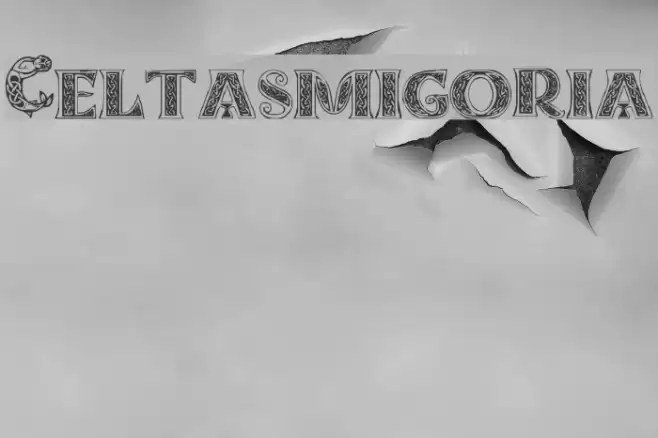 Celtasmigoria フォント examples