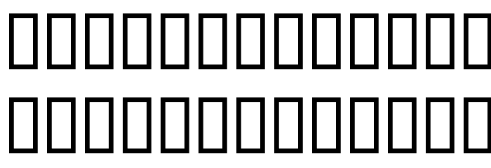 CeltiCons Font LOWERCASE