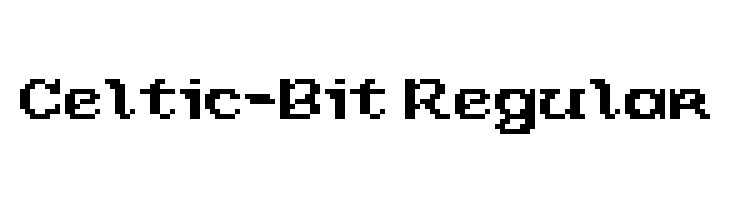 Celtic-Bit Regular  Fuentes Gratis Descargar