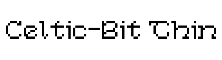 Celtic-Bit Thin  免费字体下载