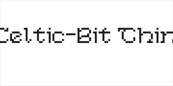Celtic-Bit Thin Logo