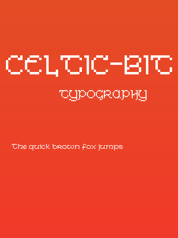 Celtic-Bit Thin Poster