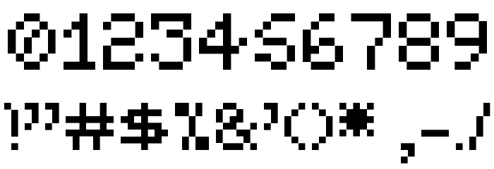 Celtic Bitty - Modern Font OTHER CHARS