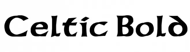 Celtic Bold  नि: शुल्क फ़ॉन्ट्स डाउनलोड