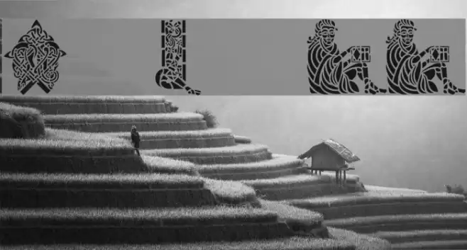 Celtic Designs II Font examples