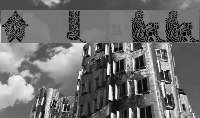 Celtic Designs II Font examples