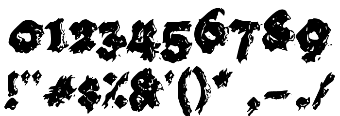 Celtic Dragon Font OTHER CHARS