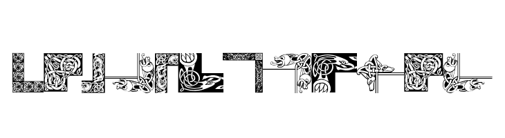 Celtic Frames  フリーフォントのダウンロード