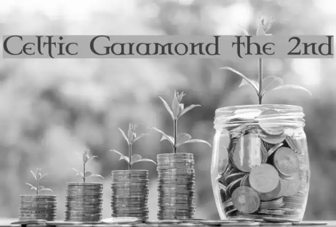 Celtic Garamond the 2nd Font examples