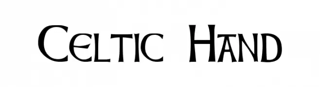 Celtic Hand  font caratteri gratis