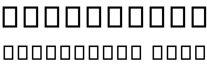 Celtic Knot Font OTHER CHARS