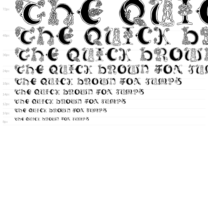 Celtic Knot Waterfall