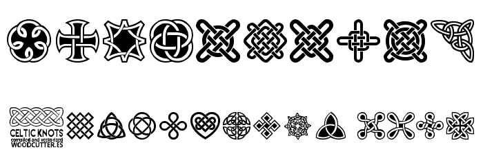 Celtic Knots Font OTHER CHARS