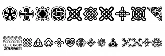 Celtic Knots Font OTHER CHARS