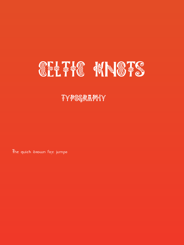 Celtic Knots Poster