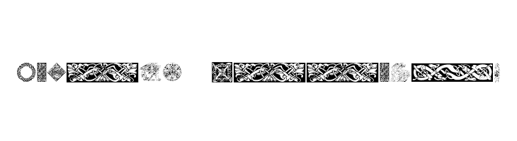 Celtic Patterns  font caratteri gratis