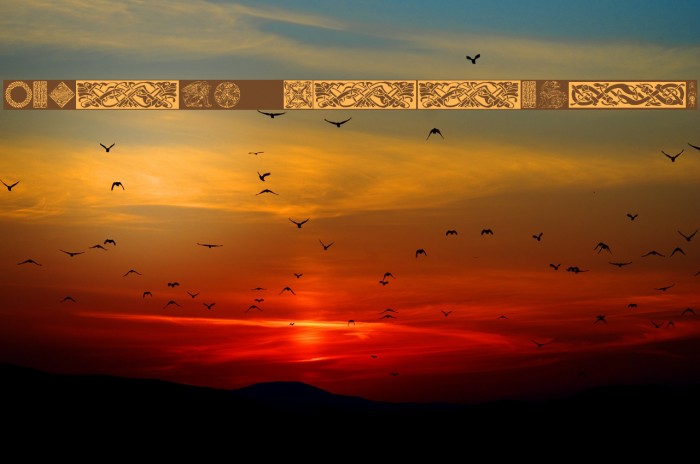Celtic Patterns Font examples
