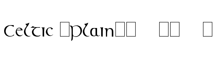 Celtic [Plain]:001.001 Font