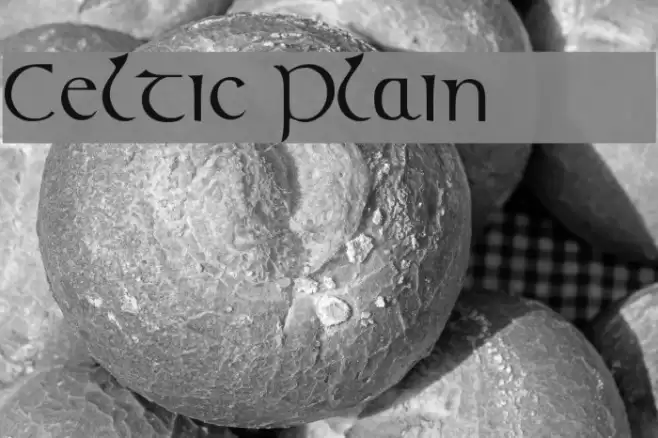 Celtic [Plain]:001.001 Font examples