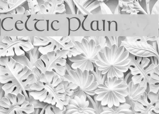 Celtic [Plain]:001.001 Font examples