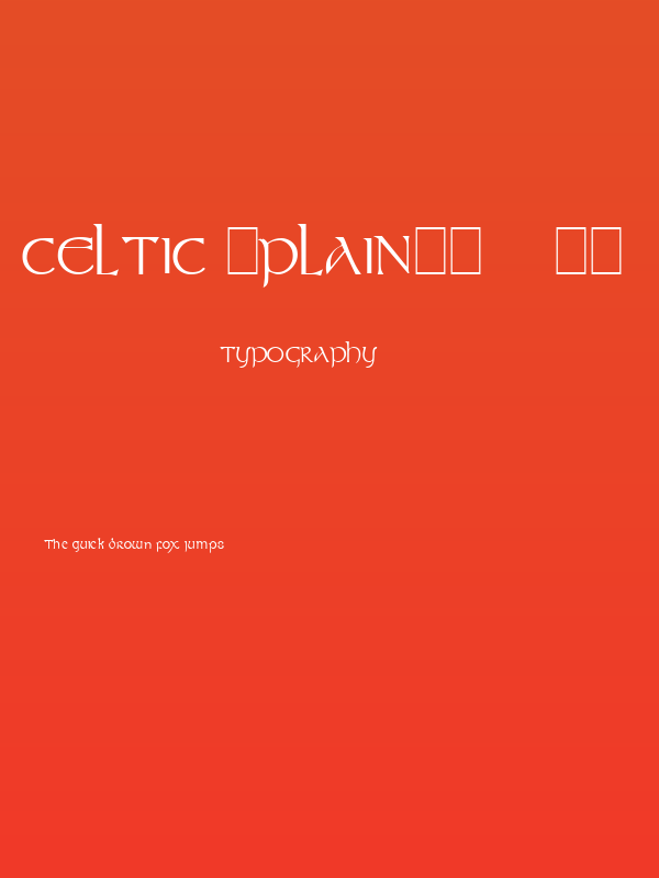 Celtic [Plain]:001.001 Poster