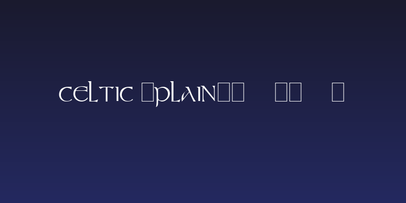 Celtic [Plain]:001.001 Social Header