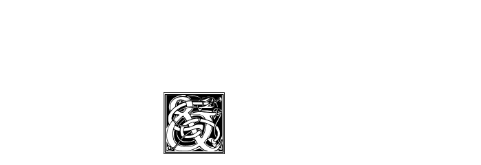 CelticEels Font OTHER CHARS