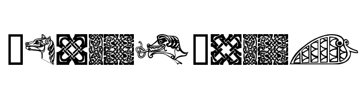 CelticMotif  Frei Schriftart Herunterladen