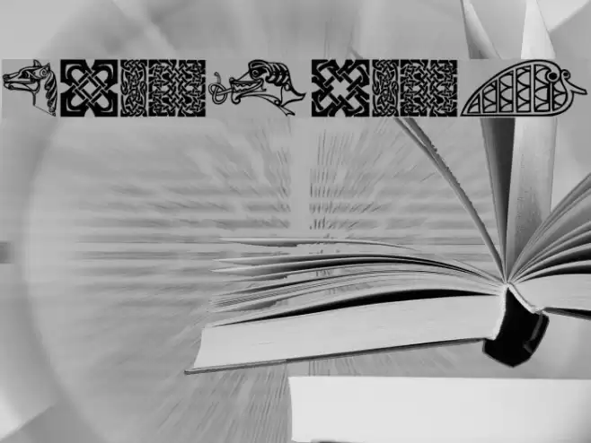 CelticMotif Font examples