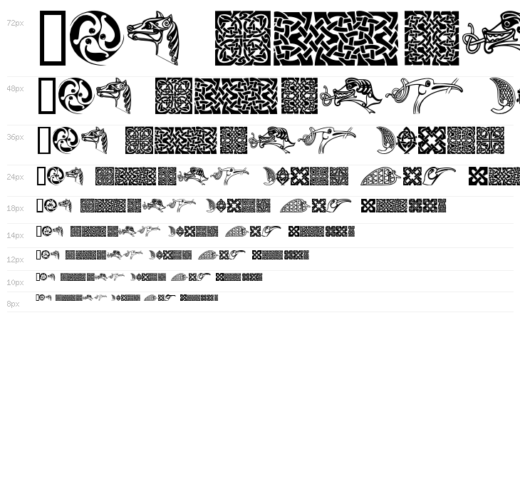 CelticMotif Waterfall