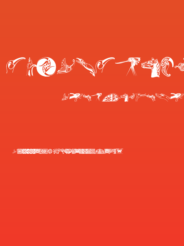 CelticOrnamBats Poster