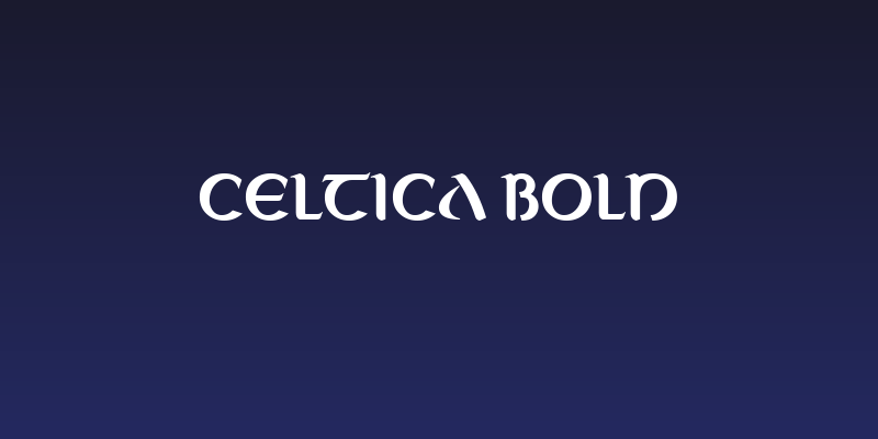 Celtica Bold Social Header