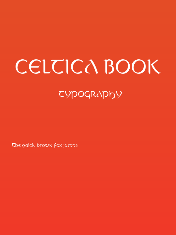 Celtica Book Poster