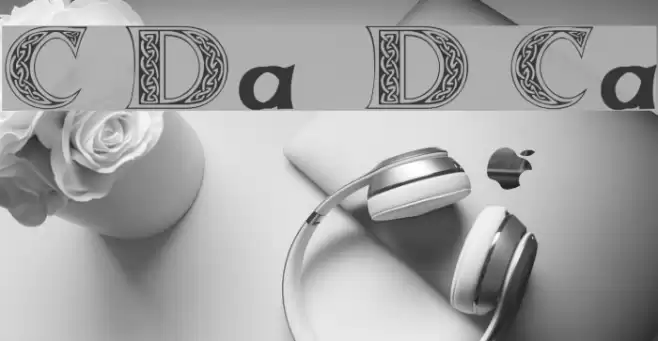 Celticmd Decorative w Drop Caps Font examples