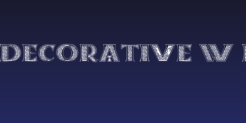 Celticmd Decorative w Drop Caps Social Header